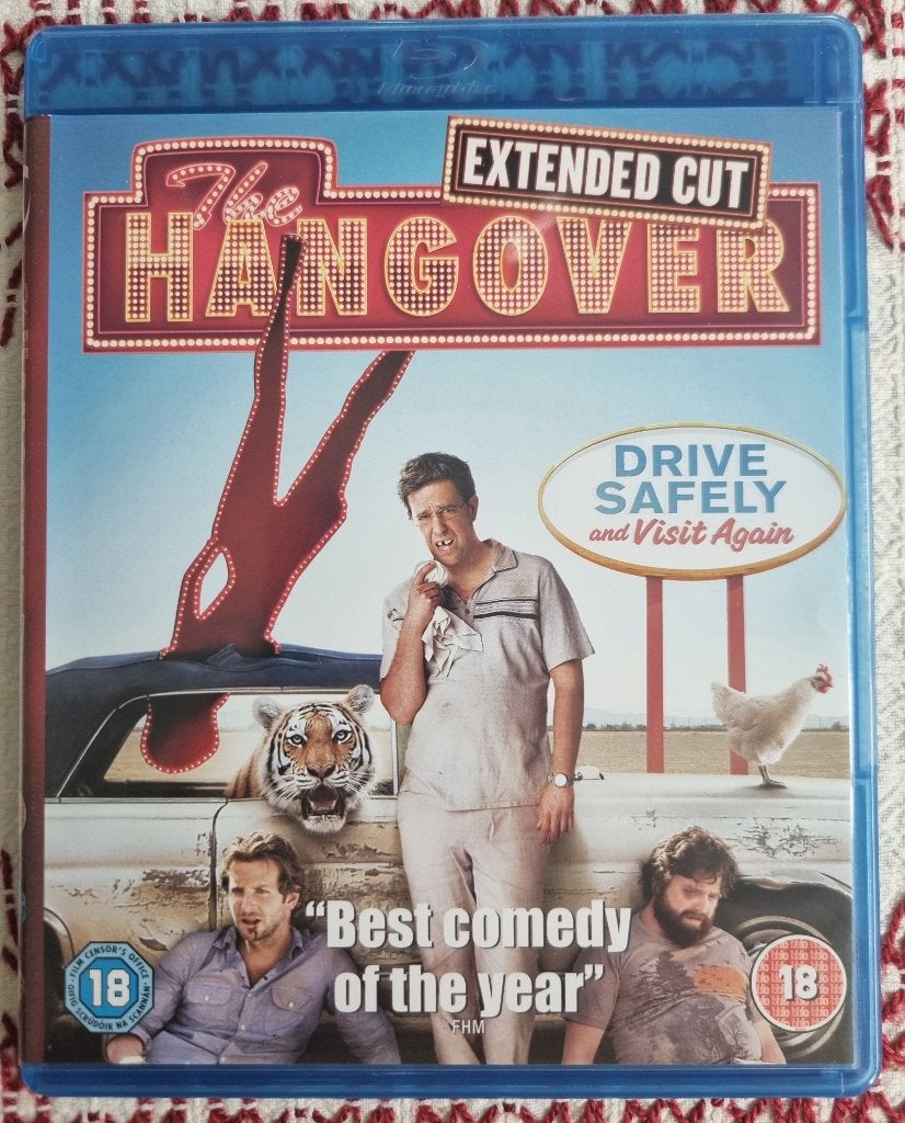 Blu-ray: The Hangover (Extended Cut), Cd's en Dvd's, Vanaf 18 jaar, Nederlands, Film, Ophalen of Verzenden