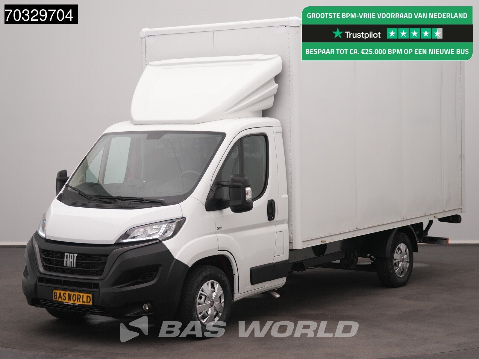 Fiat Ducato 140pk Laadklep Zijdeur Bakwagen LED Airco Cruise, Stof, Gebruikt, Euro 6, 4 cilinders