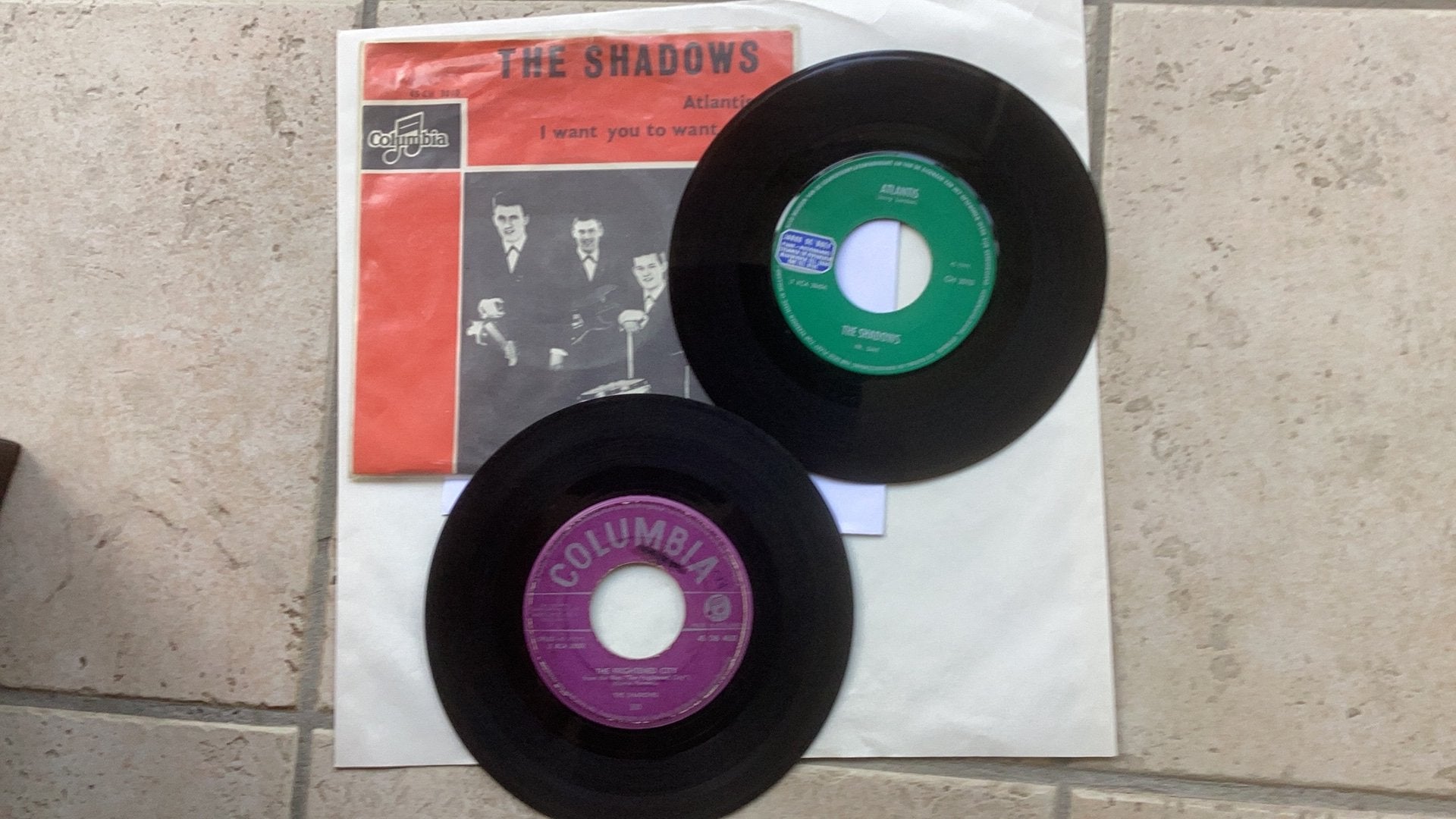 Singles The Shadows, Ophalen of Verzenden, Gebruikt, 7 inch, Pop