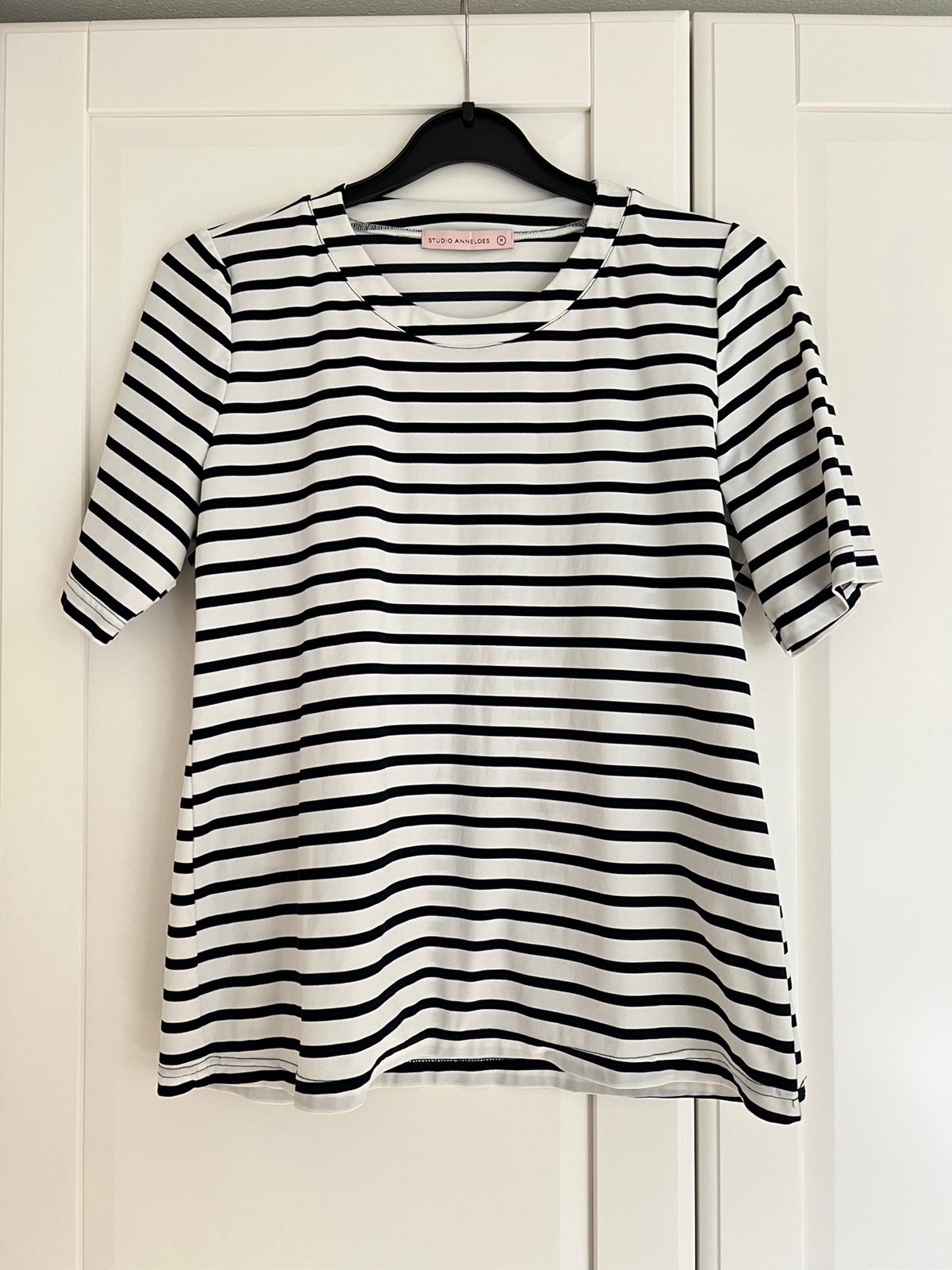 Studio anneloes loes stripe tee shirt M donkerblauw, Kleding | Dames, Maat 38/40 (M), Ophalen of Verzenden, Zo goed als nieuw