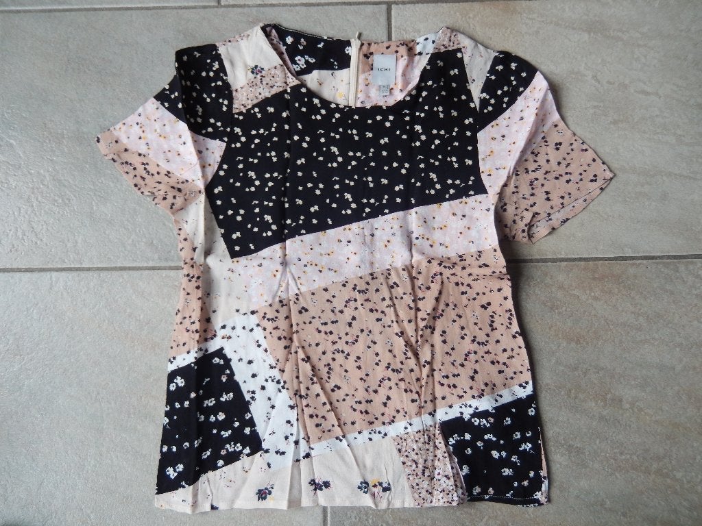 Mooie bedrukte blouse van Ichi, Kleding | Dames, Overige kleuren, Ophalen of Verzenden, Zo goed als nieuw, Maat 36 (S)