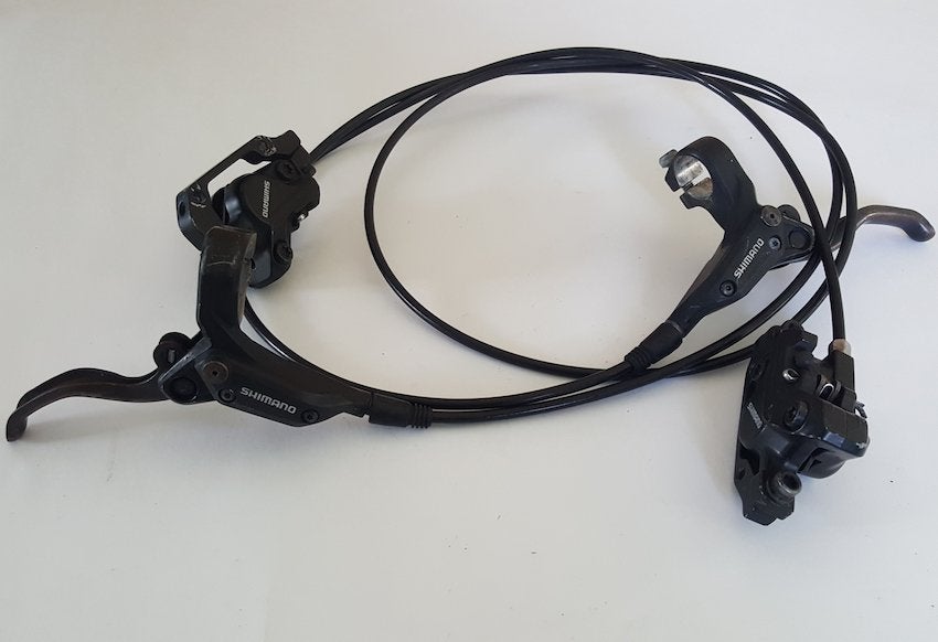 Syncros stuur stuurpen en Shimano hydraulische remset, Fietsen en Brommers, Ophalen, Remmen, Overige materialen, Gravelbike
