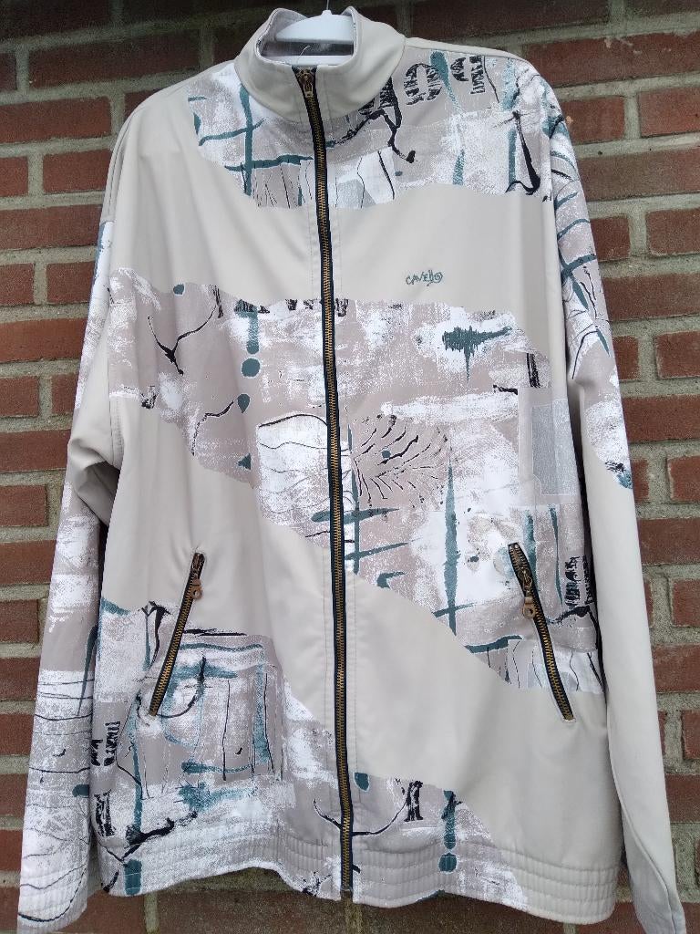 Vintage Cavello jasje maat 56 uit de jaren 90's, Kleding | Heren, Verzenden, Overige typen, Zo goed als nieuw, Grijs
