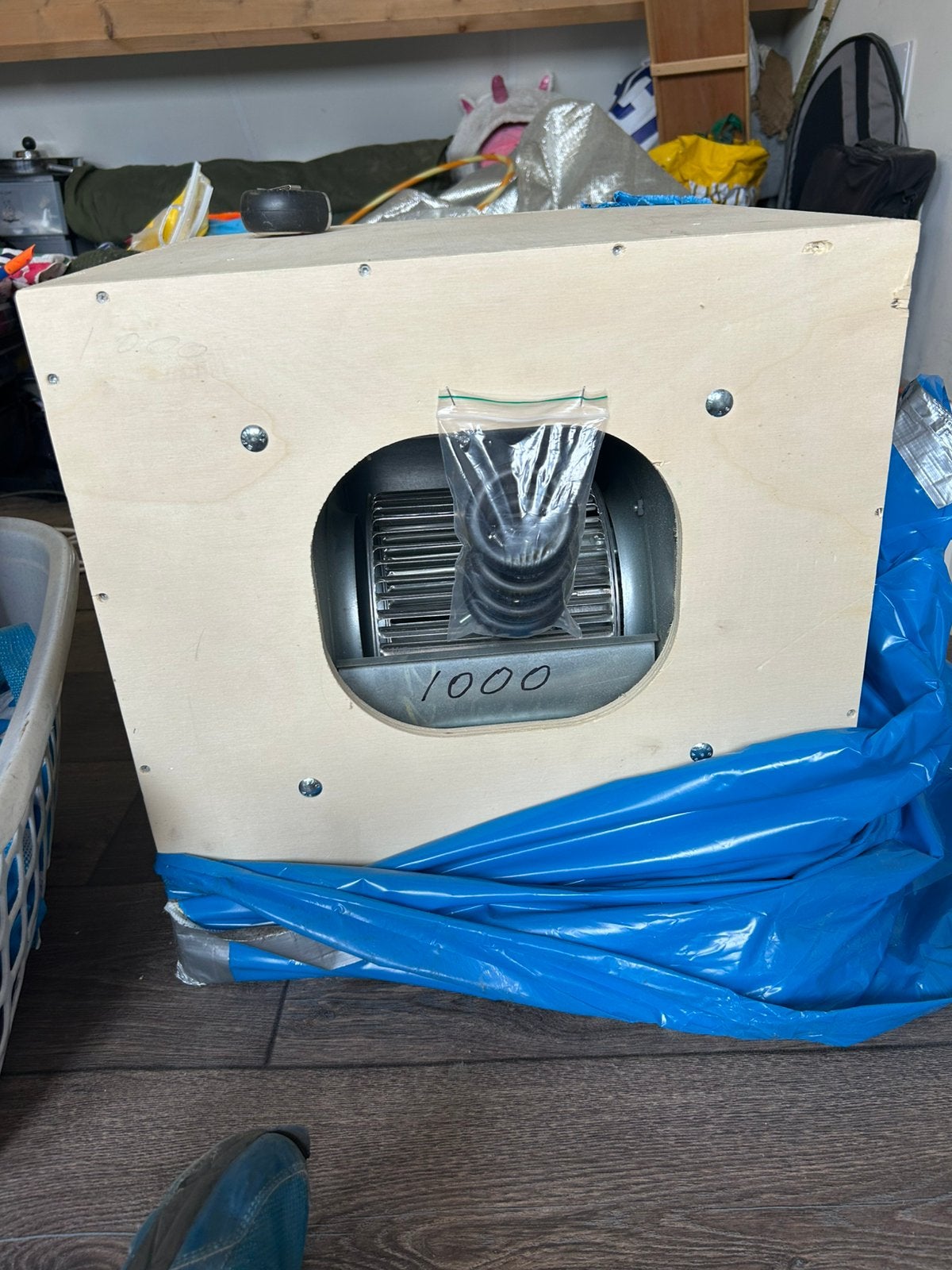 Slakkenhuis ventilator nieuw, Doe-het-zelf en Verbouw, Ventilatie en Afzuiging, Ophalen of Verzenden, Nieuw, Ventilator