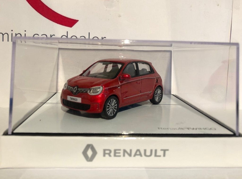 Norev 1:43 Renault Twingo 3 2019 rood metallic nieuw, Ophalen of Verzenden, Nieuw, Auto, Norev