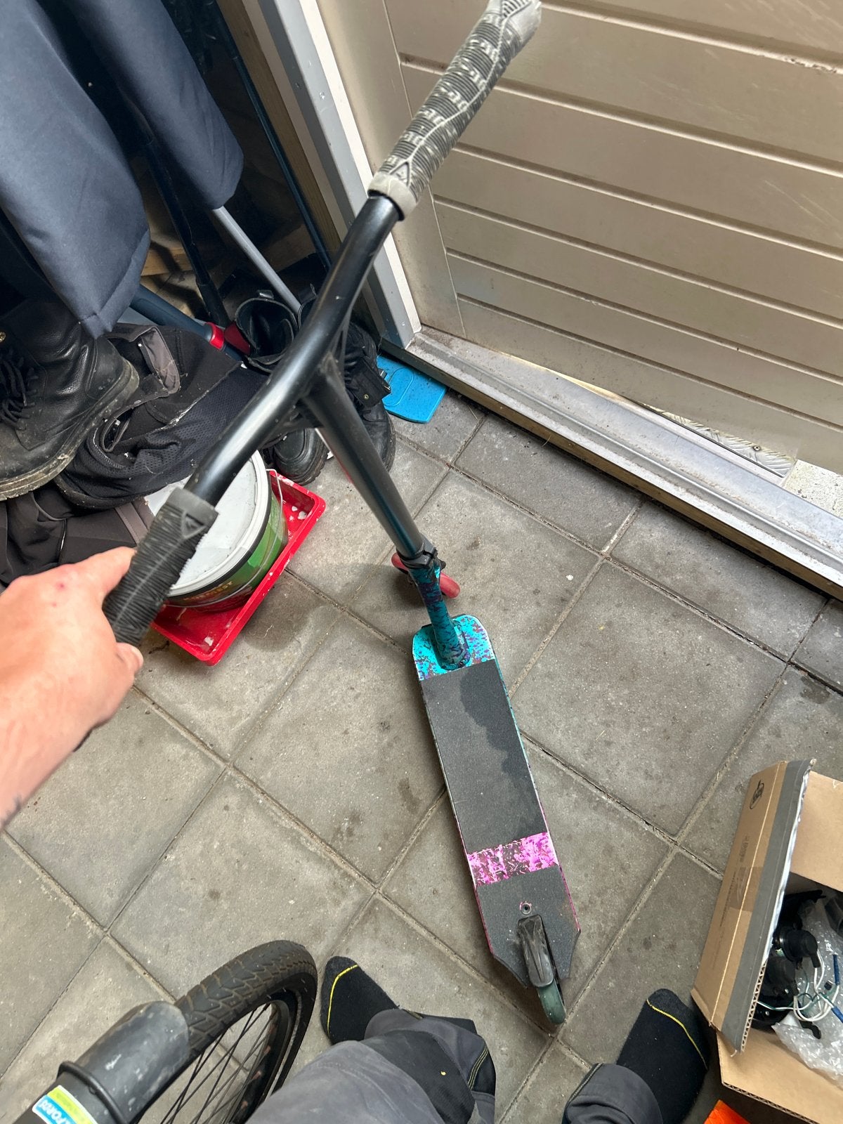 Envy Stunt Step - Gebruikte Stuntstep voor Tricks, Fietsen en Brommers, Steps, Ophalen of Verzenden, Gebruikt, Overige typen