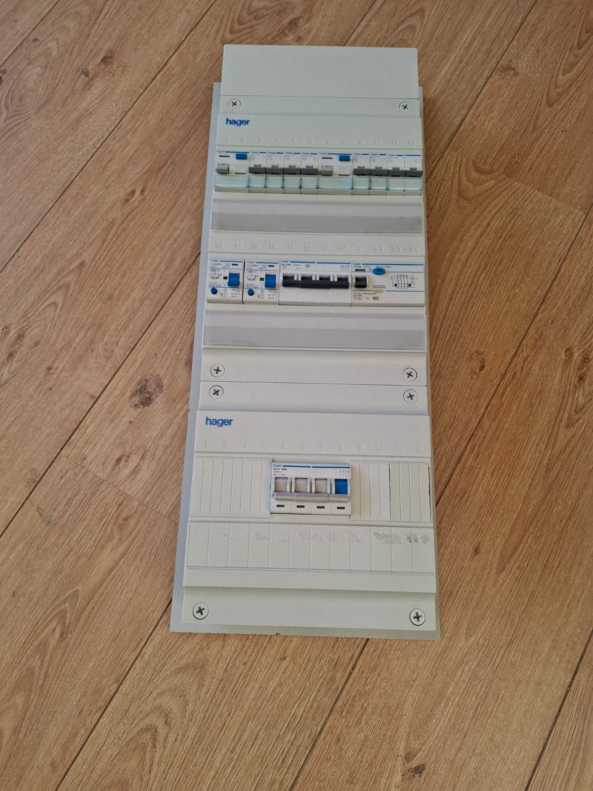 Hager 3 Fase Vision Groepenkast, 36modules, Ophalen of Verzenden, Gebruikt, Hager, Groepenkast