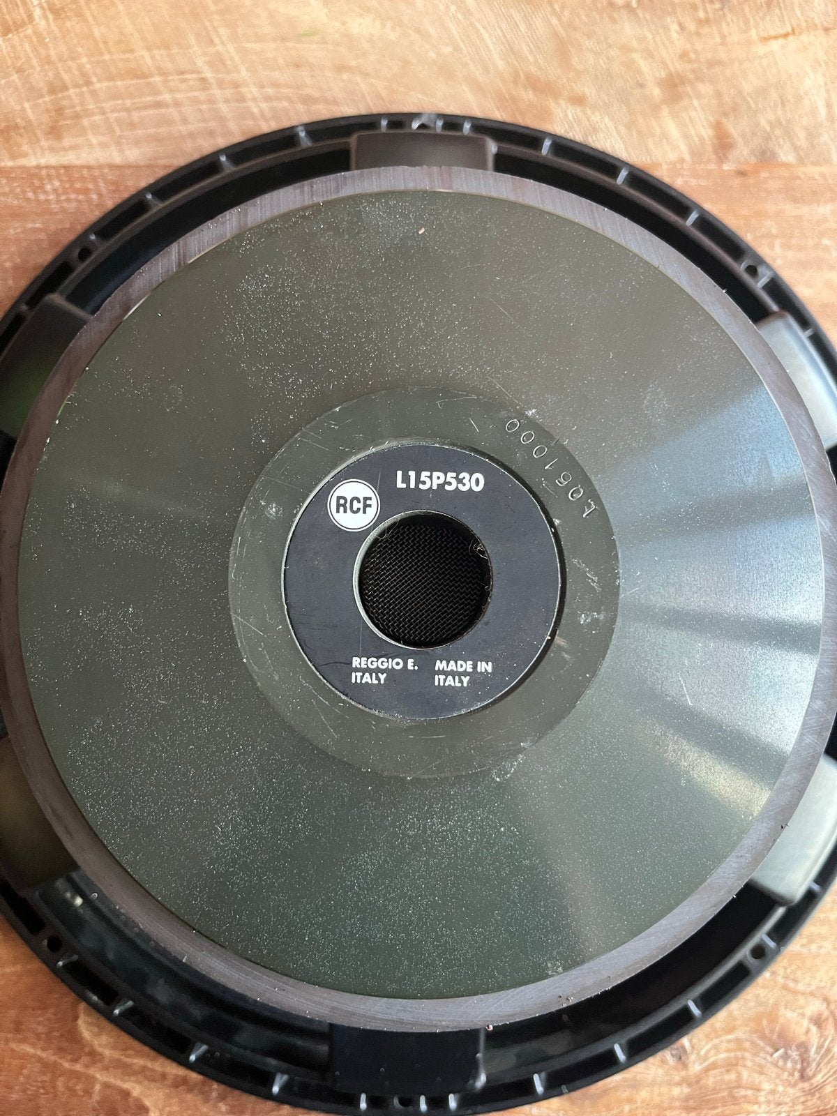 RCF L15P530 15” Woofer - Krachtige Bas voor PA-systemen, Gebruikt, Subwoofer, Ophalen of Verzenden, 150 watt of meer