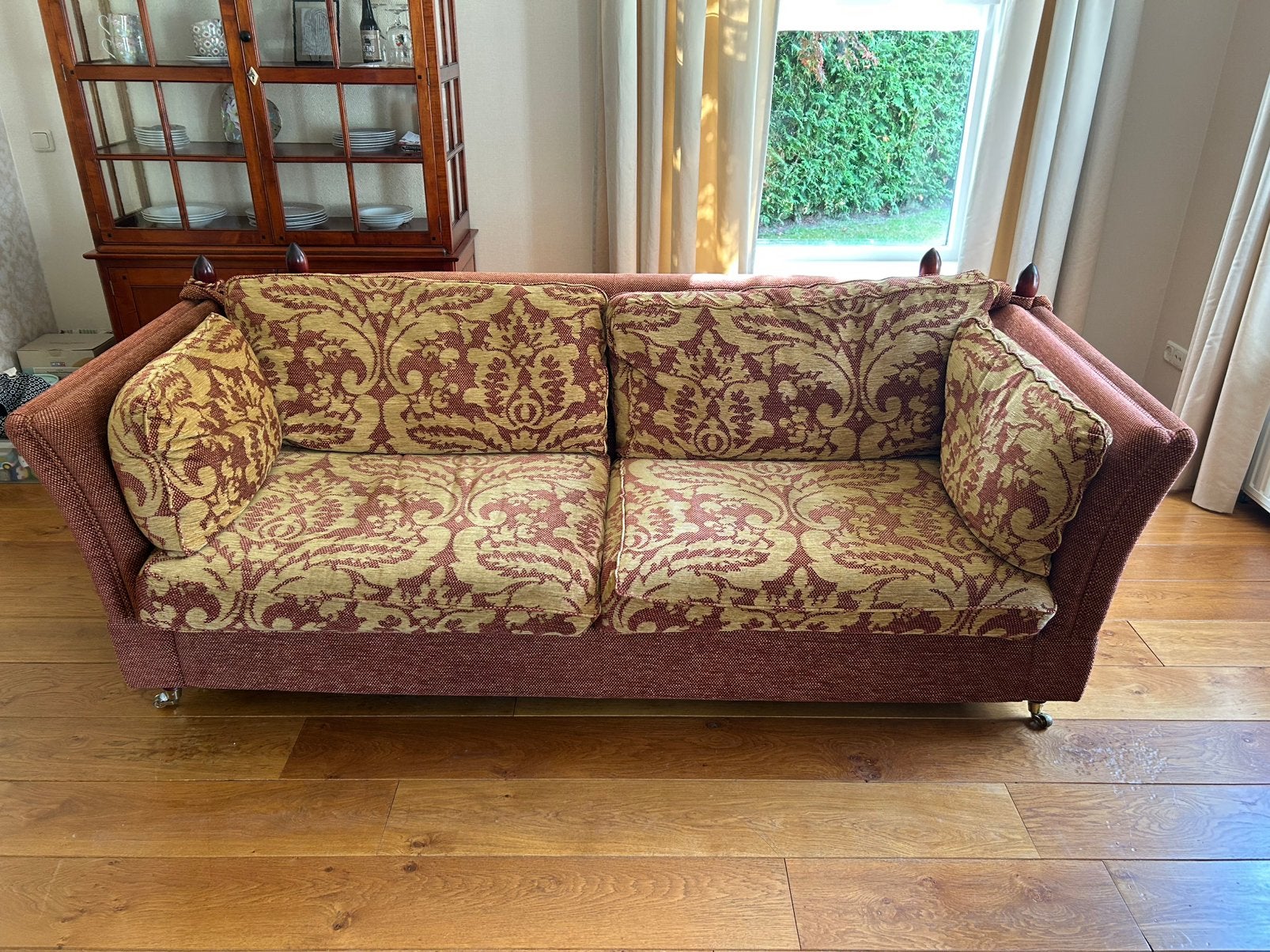 Schuitema Marquise 3-zitsbank landelijke stijl, Ophalen, 250 tot 300 cm, 100 tot 125 cm, Driepersoons
