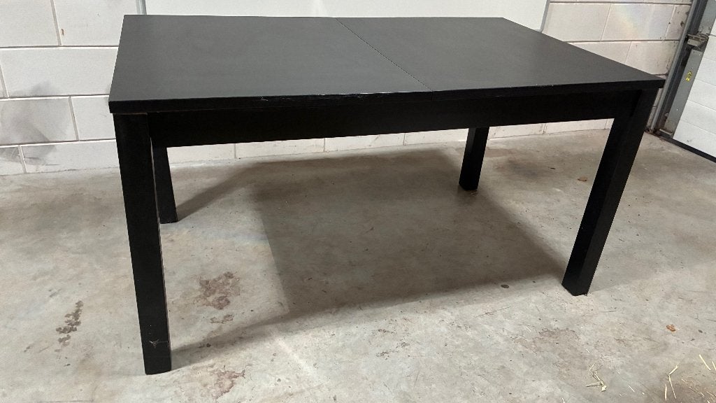 IKEA eettafel 140/180/220 x 84 cm, Ophalen, Gebruikt, 200 cm of meer, 50 tot 100 cm