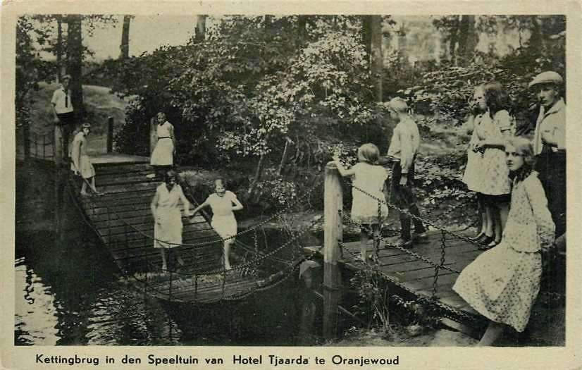 380-727-035 Oranjewoud Speeltuin Hotel Tjaarda, Verzenden, Voor 1920, Friesland