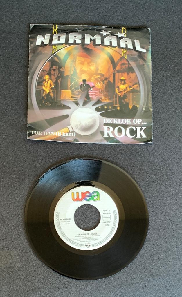 normaal - de klok op rock, Gebruikt, 7 inch, Single, Ophalen of Verzenden