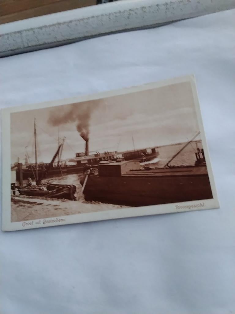 GROET UIT GORINCHEM. RIVIERGEZICHT, Ophalen of Verzenden, Voor 1920, Zuid-Holland