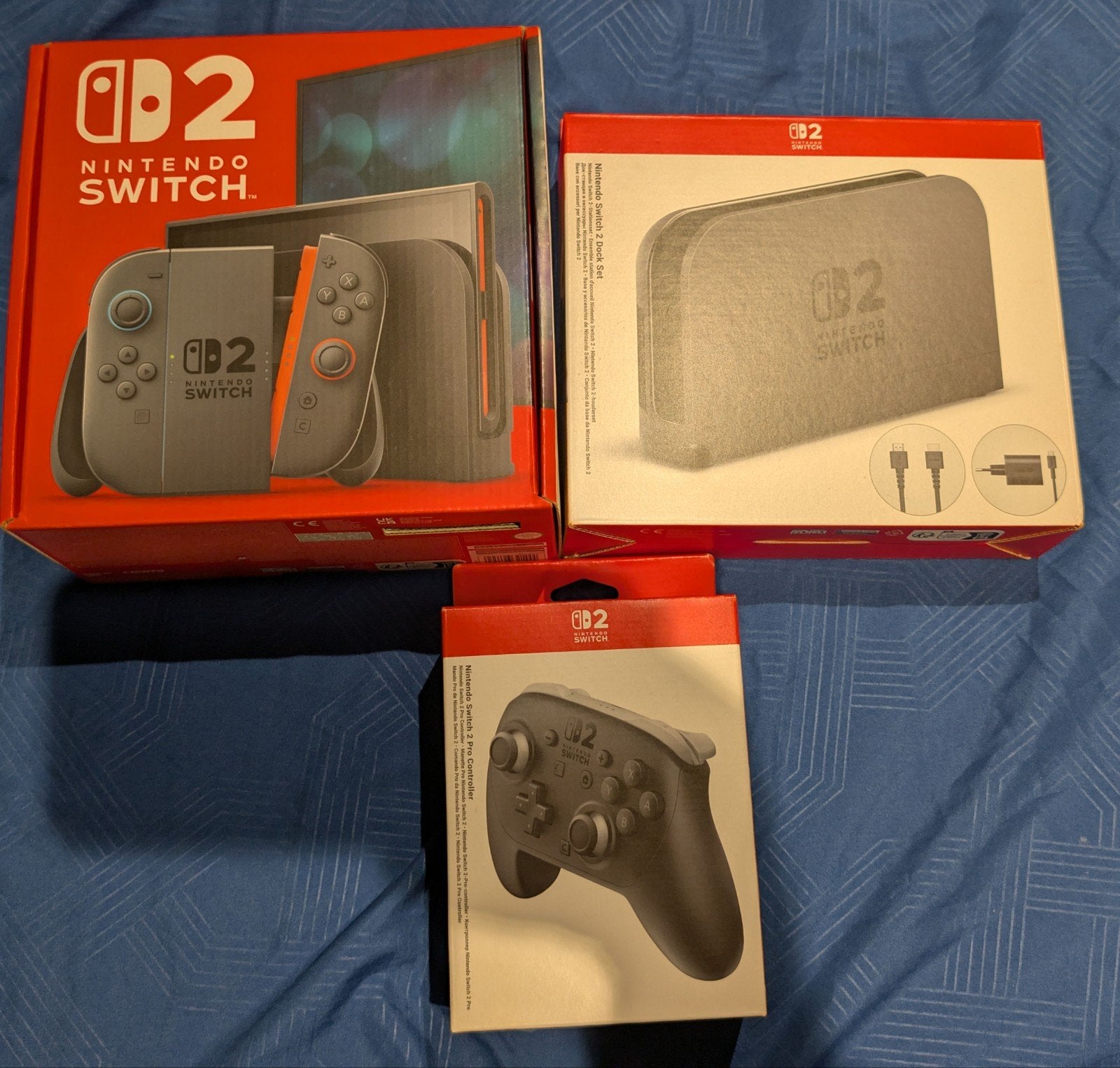 Nintendo Switch 2 + extra Dock+ Switch 2 pro controller., Ophalen of Verzenden