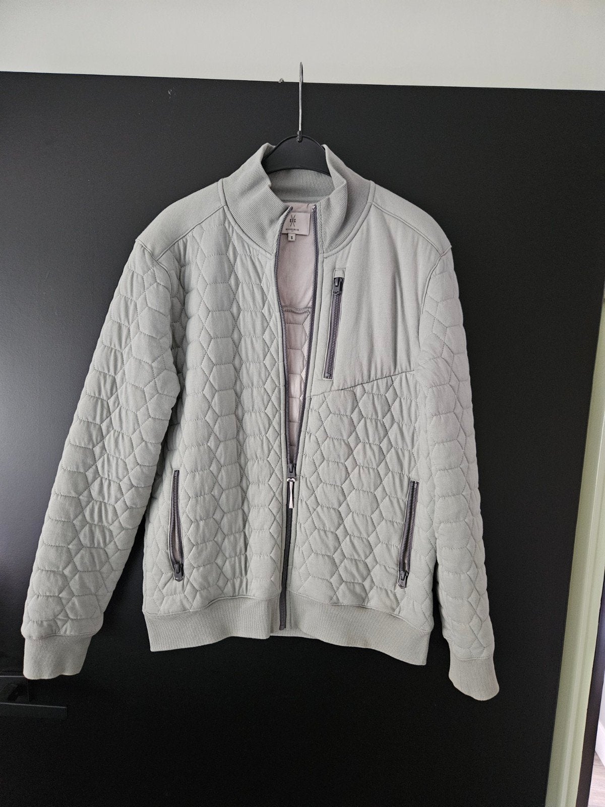 Silvercreek gewatteerd vest/jas - Maat S, Ophalen of Verzenden, Zo goed als nieuw, Grijs, Maat 46 (S) of kleiner