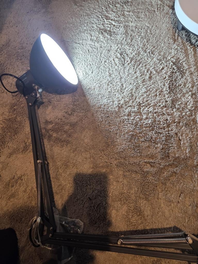 Ikea bureaulamp/nageltafellamp - perfecte verlichting, Ophalen of Verzenden, Gebruikt, Metaal