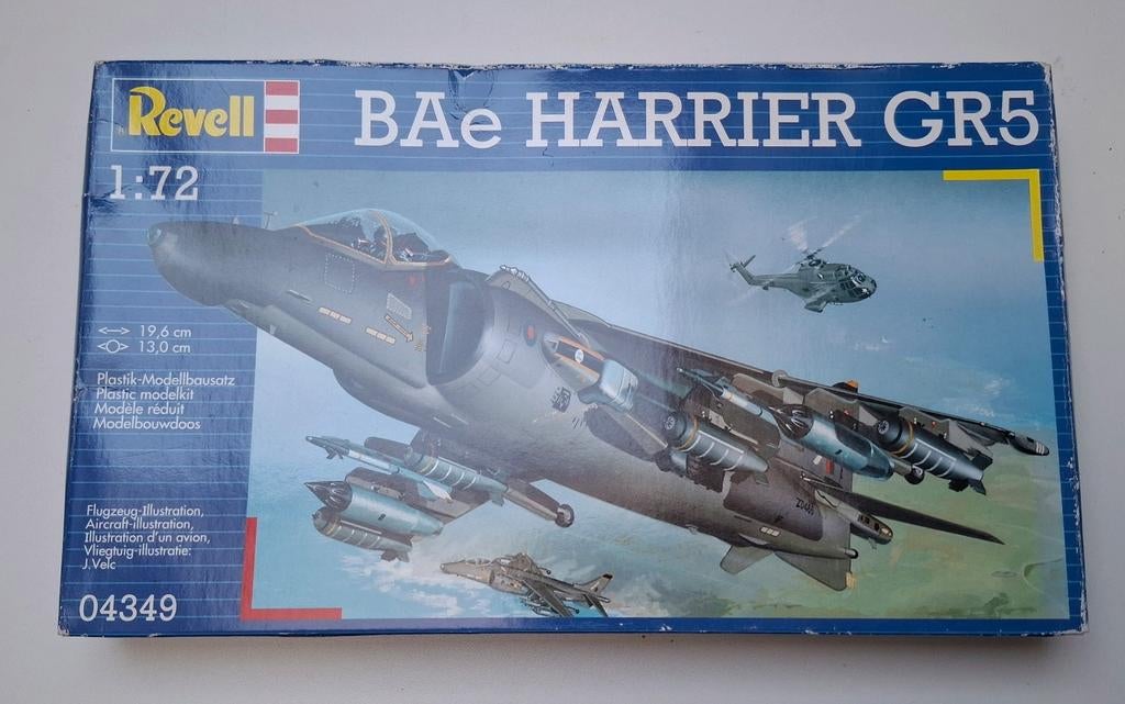 Revell BAe Harrier GR5 1:72, 1:72 tot 1:144, Revell, Nieuw, Ophalen of Verzenden