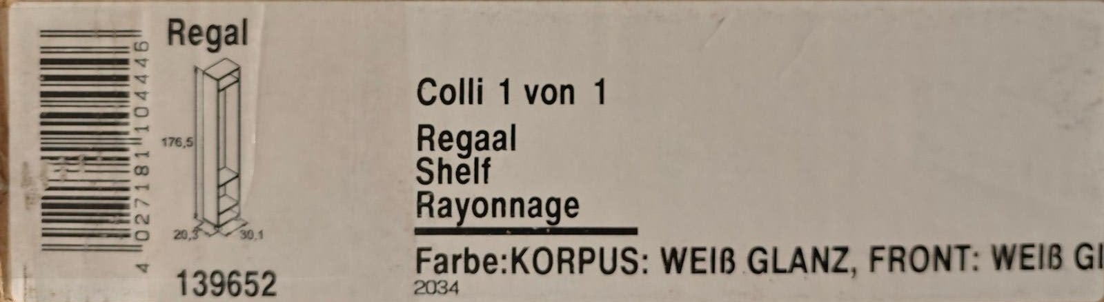 2x witte hoogglans wandkast / badkamerkast / opbergkast, Antiek en Kunst, Antiek | Meubels | Kasten, Ophalen
