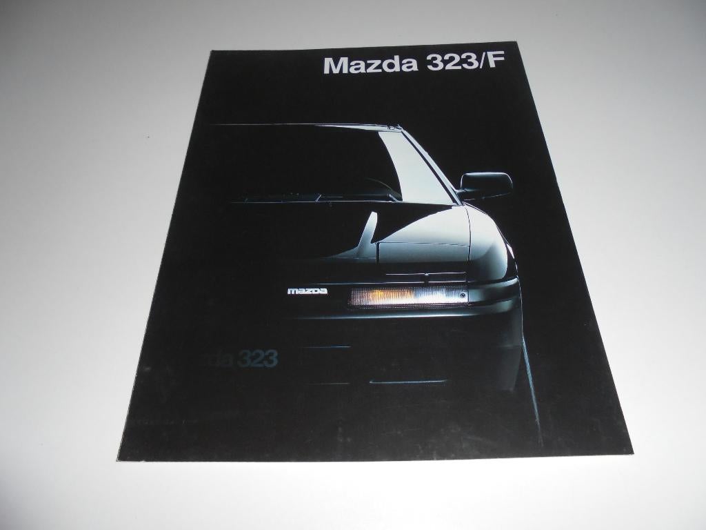 previewbrochure Mazda 323 F  1990, Boeken, Ophalen of Verzenden, Zo goed als nieuw, Mazda
