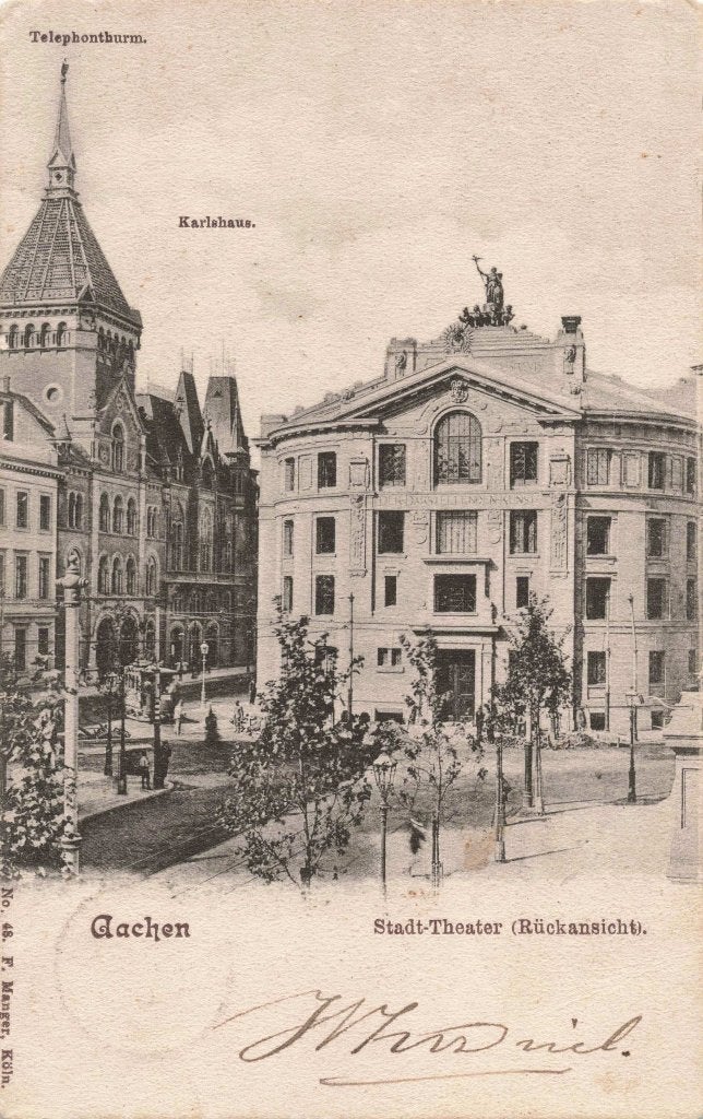 Aken met kleinrondstempel Wilre Wijlre D1200, Ophalen, Voor 1920, Gelopen, Limburg