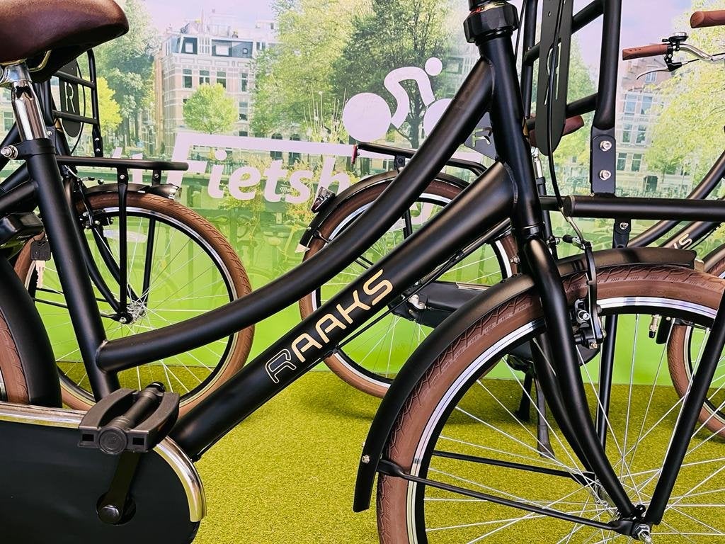 Raaks Cargo transportfiets 26 inch met rekje - FABRIEKSPRIJS, Niet ingevuld, Nieuw, Ophalen of Verzenden, Handrem