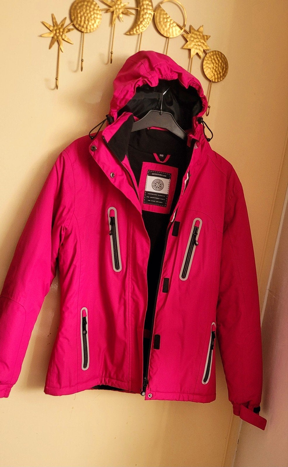 Roze winterjas Adventure Line, maat M (40), Maat 38/40 (M), Ophalen of Verzenden, Zo goed als nieuw, Roze
