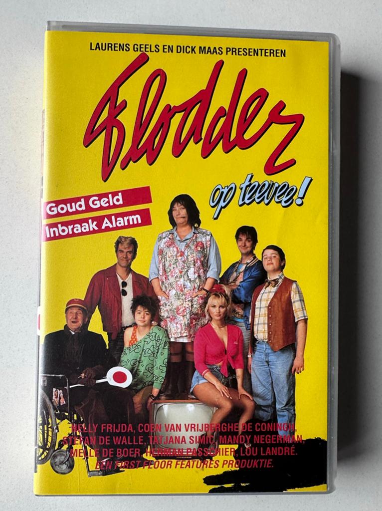 Flodder op TV videoband., Cd's en Dvd's, VHS | Kinderen en Jeugd, Alle leeftijden, Ophalen of Verzenden, Gebruikt, Overige typen