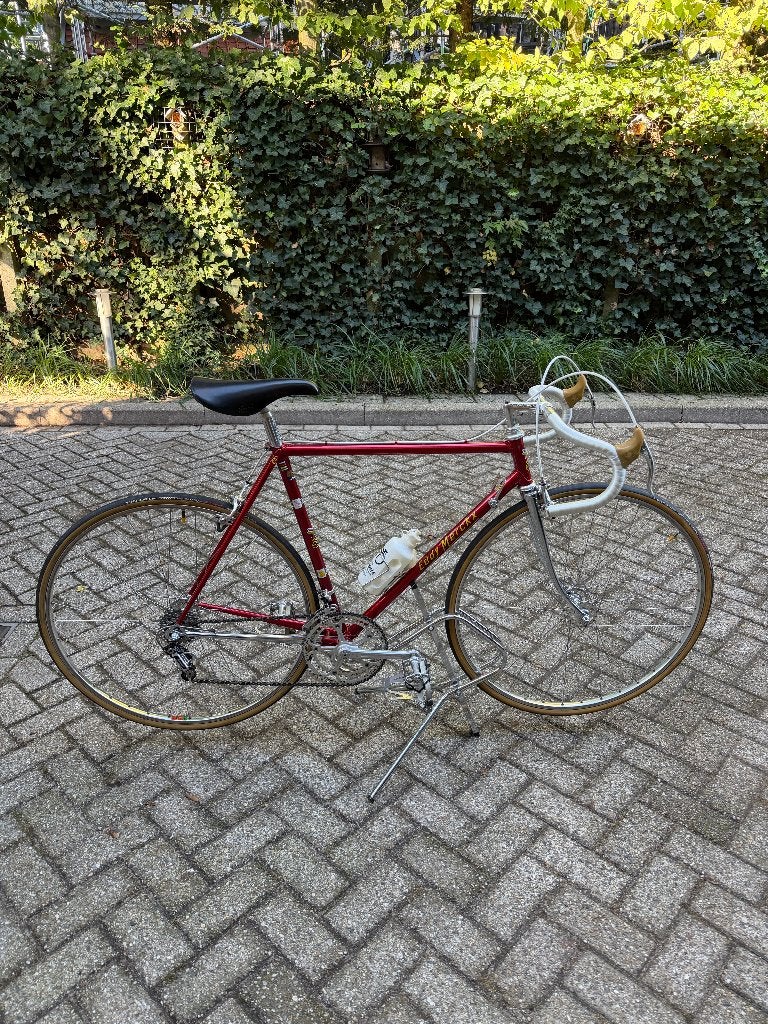Eddy Merckx Professional retro, Fietsen en Brommers, 28 inch, Velgrem, Zo goed als nieuw, 53 tot 57 cm