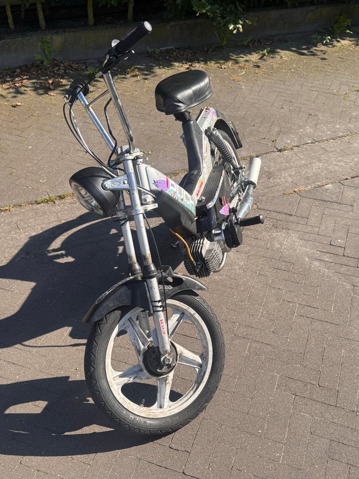 Puch Radical met 70cc Airsal - Krachtige Bromfiets, Fietsen en Brommers, Brommers | Puch, Ophalen, Gebruikt, Maximaal 45 km/u