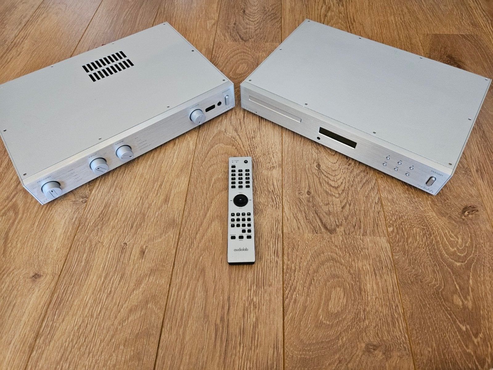 Complete audio set Audiophysic/Audiolab/van den Hull, Losse componenten, Zo goed als nieuw, Cd-speler, Ophalen