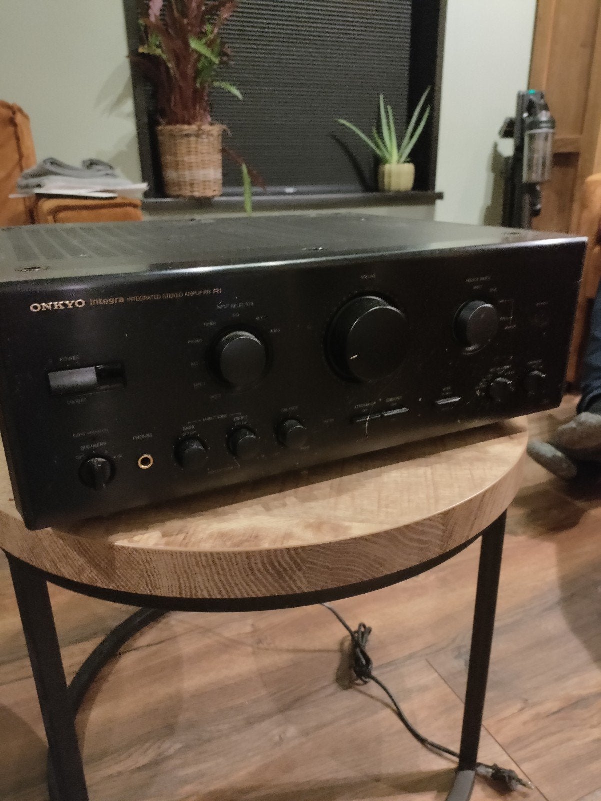 Onkyo integra stereo versterker, Ophalen, 120 watt of meer, Onkyo