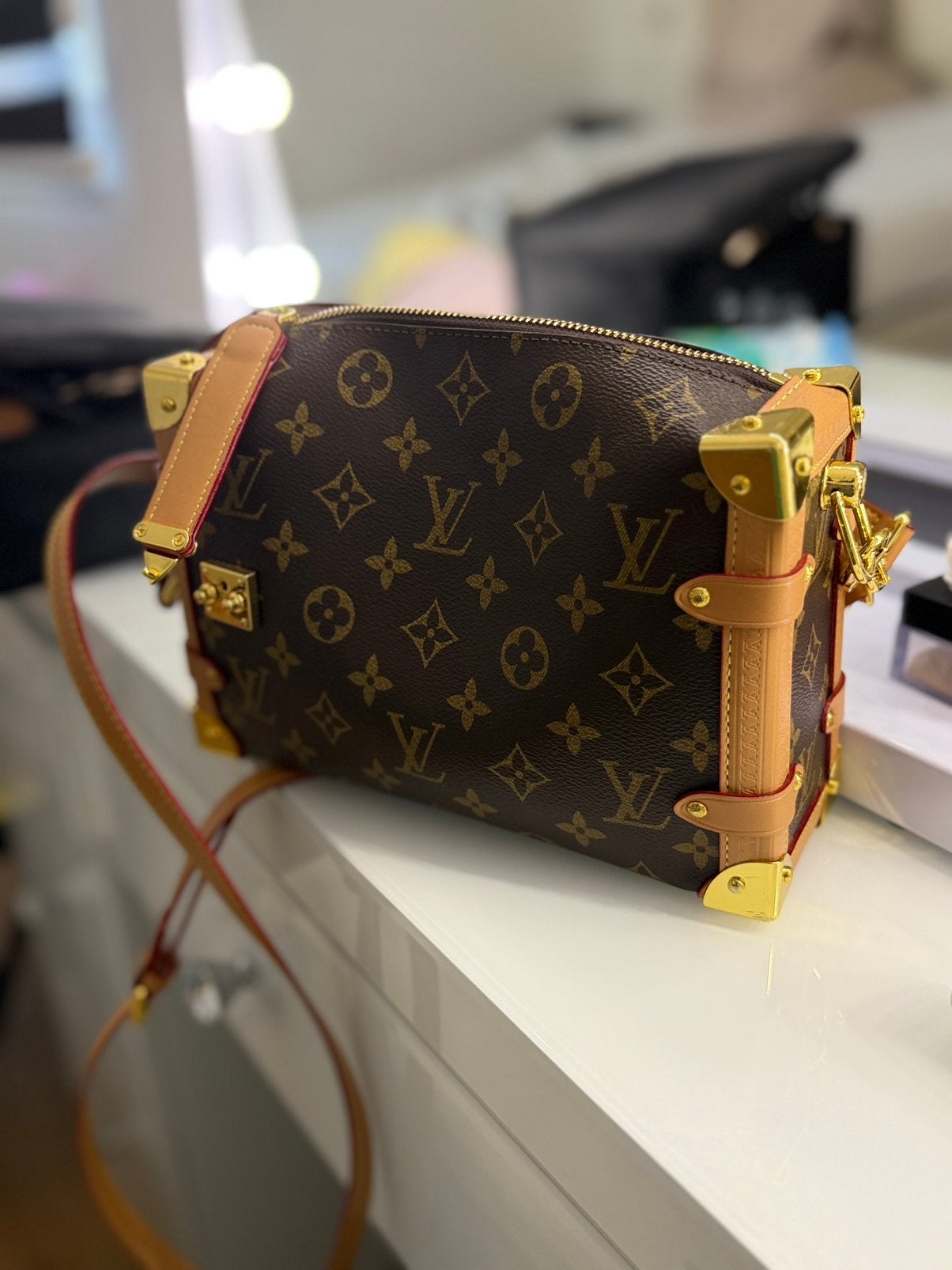 Lv tas, Ophalen, Zo goed als nieuw, Bruin, Handtas