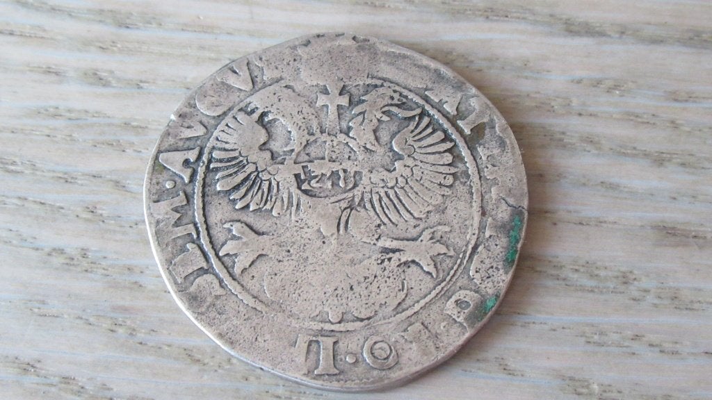 Zilveren Florijn 1684 Zwolle / bodemvondst, Postzegels en Munten, Munten | Nederland, Vóór koninkrijk, Zilver, Losse munt, Overige waardes