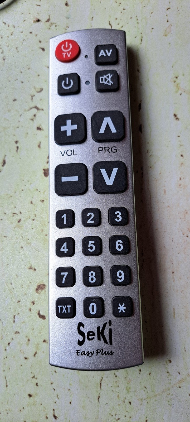 Seki Easy Plus (Senioren) Universele Afstandsbediening TV, Ophalen, Zo goed als nieuw, Universeel, Tv