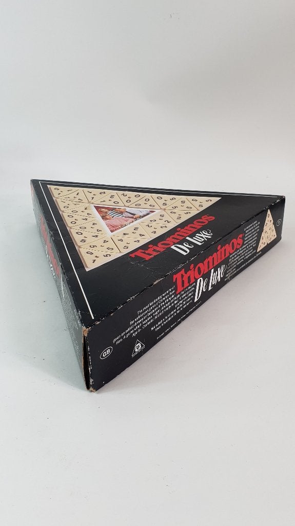 Triominos de Luxe spel, Goliath, helemaal compleet. 3A6, Tweedehands verkoop, Tweedehands verkoop, Gebruikt, Ophalen of Verzenden