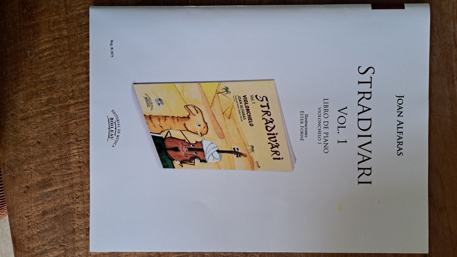 Stradivari Vol. 1 - Piano en Cello Muziekboek, Muziek en Instrumenten, Bladmuziek, Klassiek, Les of Cursus, Zo goed als nieuw