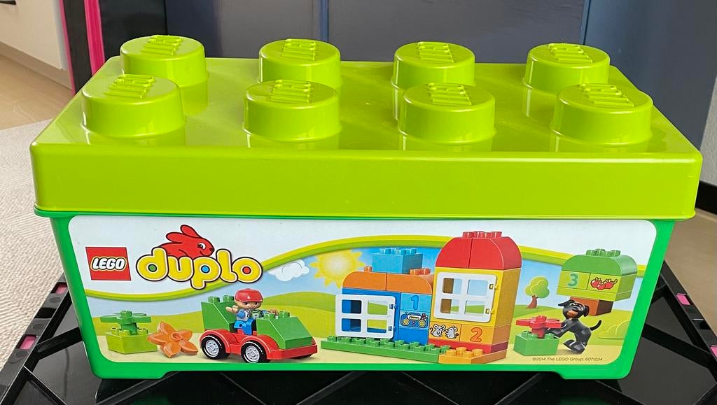 Duplo grote bewaardozen. En chupa chups blik, Ophalen, Zo goed als nieuw