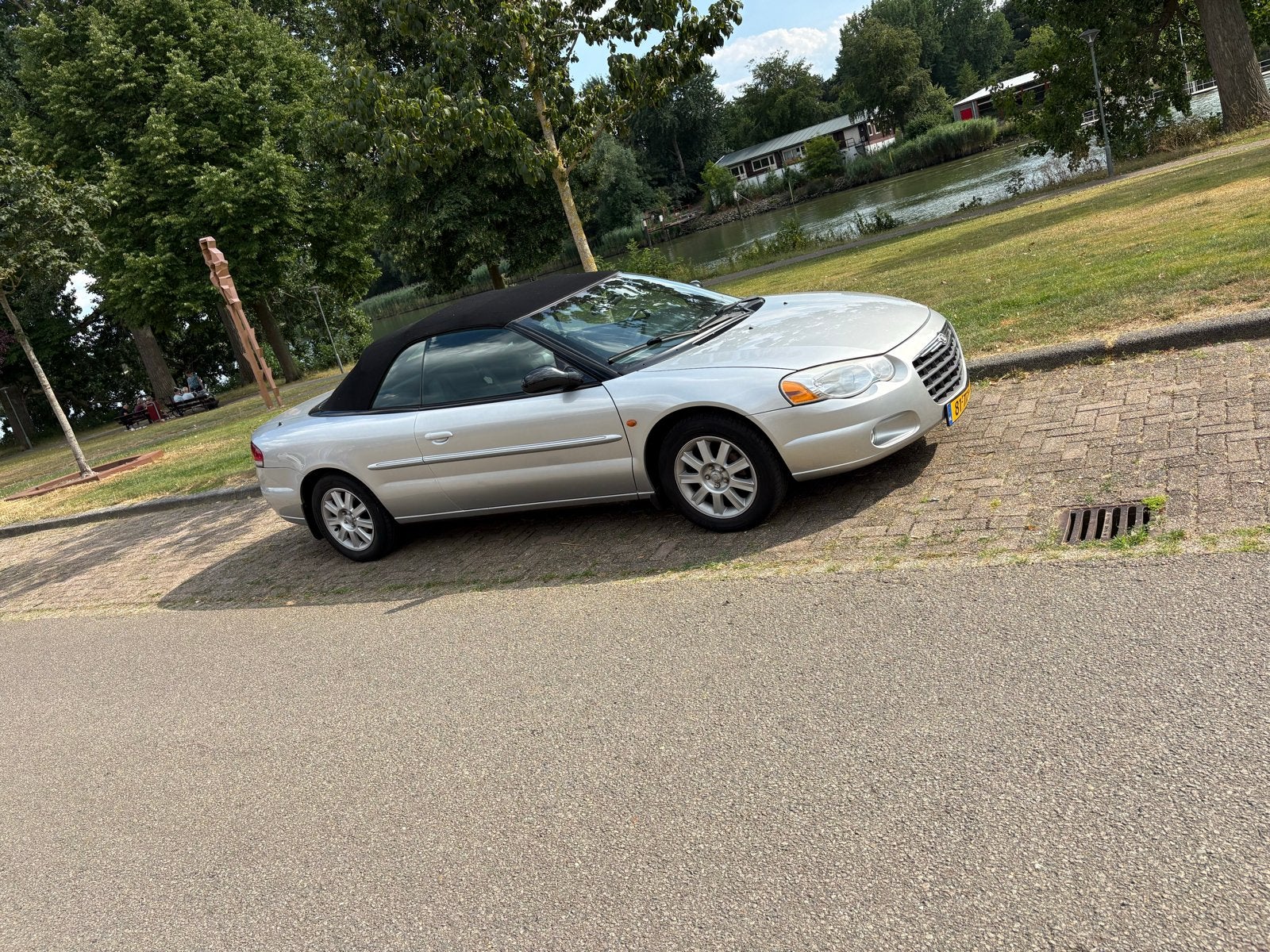 Chrysler Sebring 2.7 I V6 Cabrio AUT 2007 Grijs, Auto's, 450 kg, Cabriolet, 4 stoelen, 1565 kg