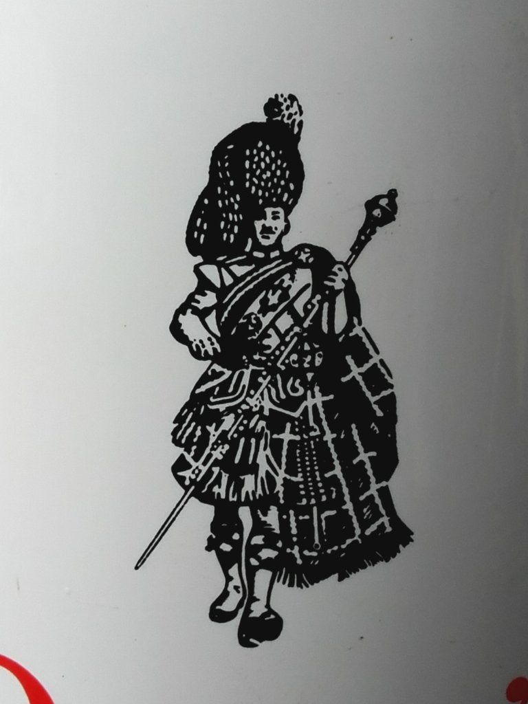 Mooie vintage Wade Dewar's whiskykan uit Engeland 16,5 cm., Ophalen of Verzenden