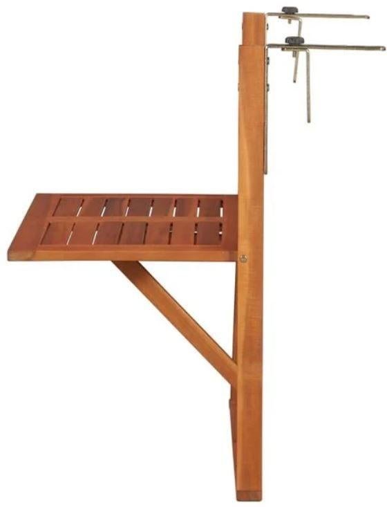 Balkontafel hangtafel hout inklapbaar 45x65 GRATIS BEZORGD!, Verzenden, Nieuw, Nvt, Rechthoekig