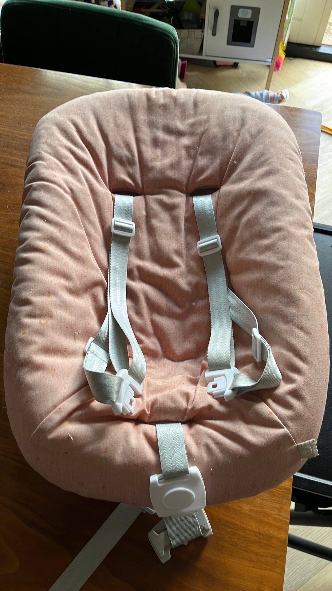 Stokke Newborn Set / newborn kuip – roze, Ophalen, Gebruikt, Overige typen