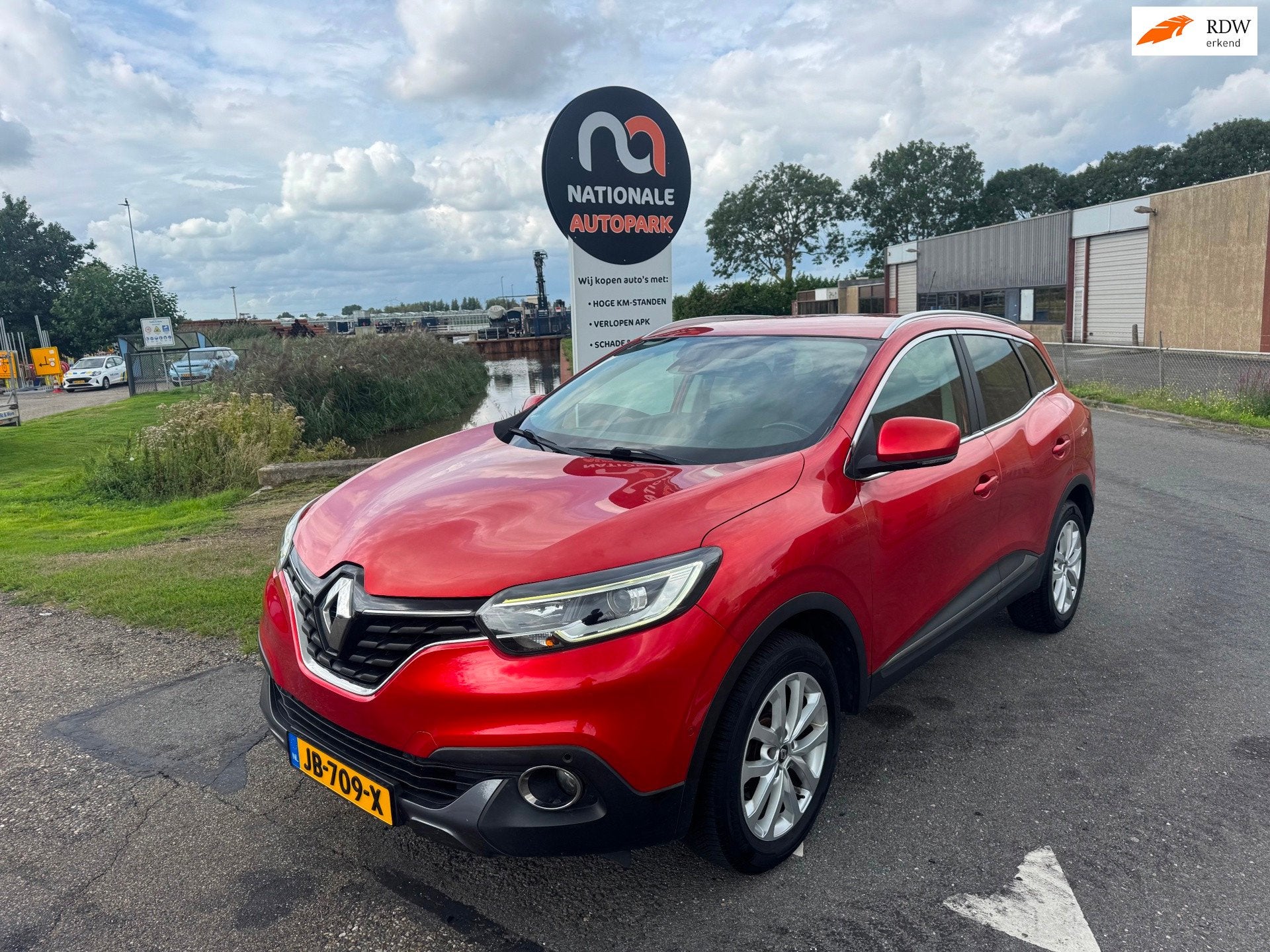 Renault Kadjar 2016 * 1.2 TCe Intens * Export & Handel only, Auto's, Voorwielaandrijving, Kadjar, Euro 6, Origineel Nederlands