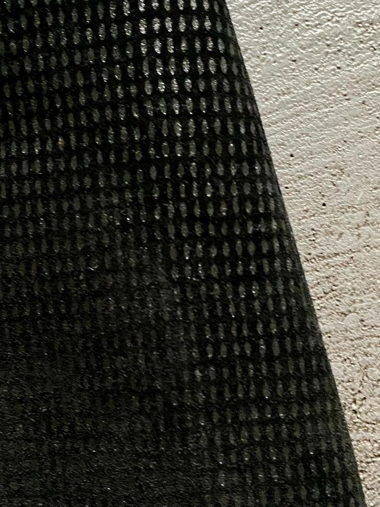 J506 Echt leren broek maat 36=S leer zwart/zilver leder, Zwart, Confashion, Ophalen of Verzenden, Zo goed als nieuw