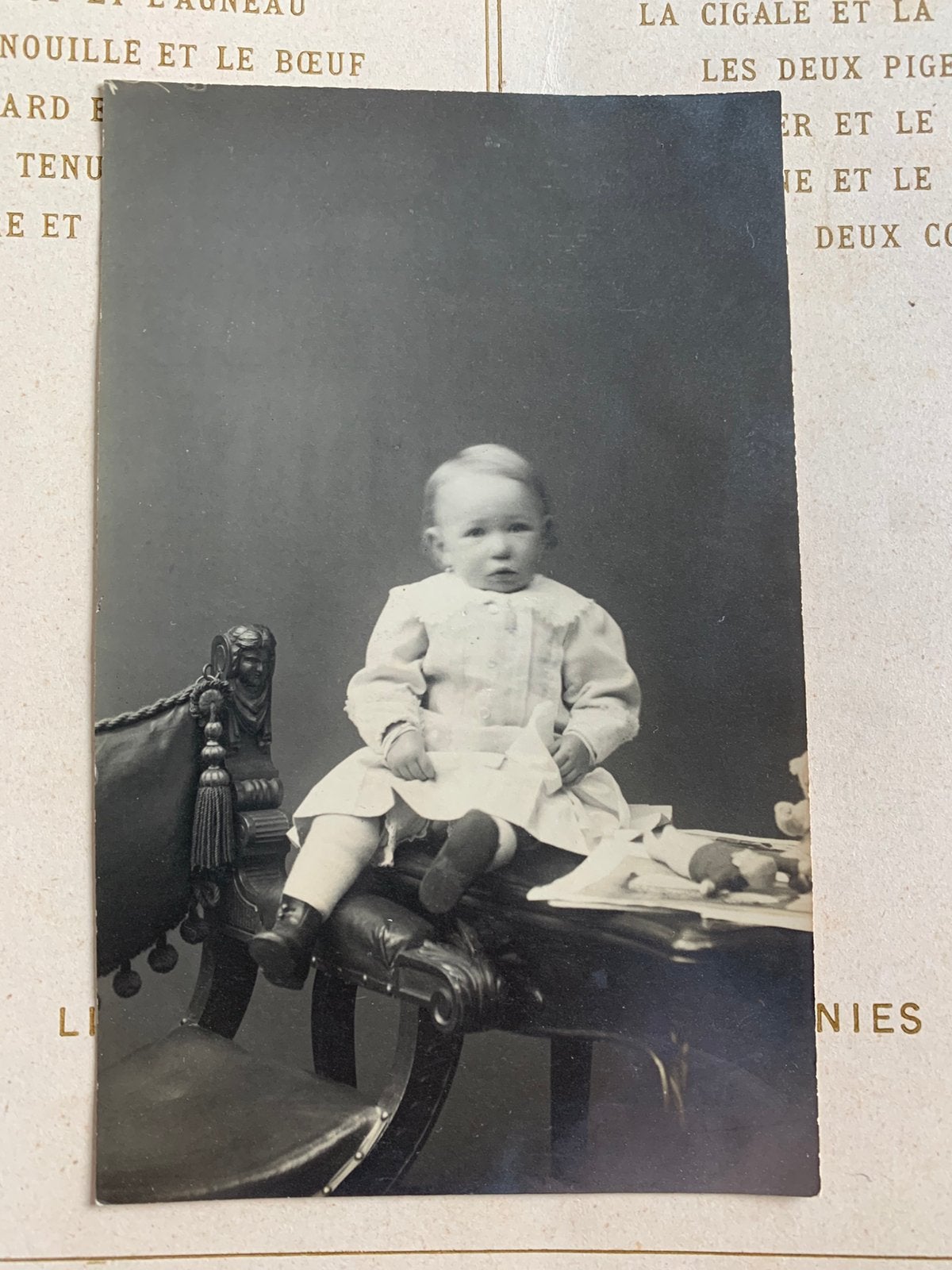 Foto - baby, meisje (NN), Gebruikt, Foto, Ophalen of Verzenden, Voor 1940