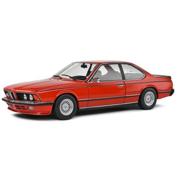 BMW 635 CSI (E24) 1984 Rood Modelauto 1/18 Solido, Solido, Auto, Solido, Nieuw