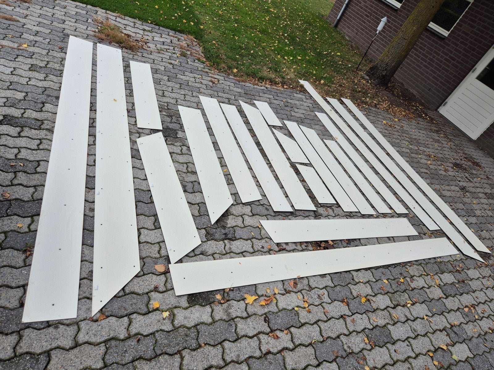 Partij Trespa boeiboorden, diverse afmetingen, Ophalen, Gebruikt, Minder dan 20 mm