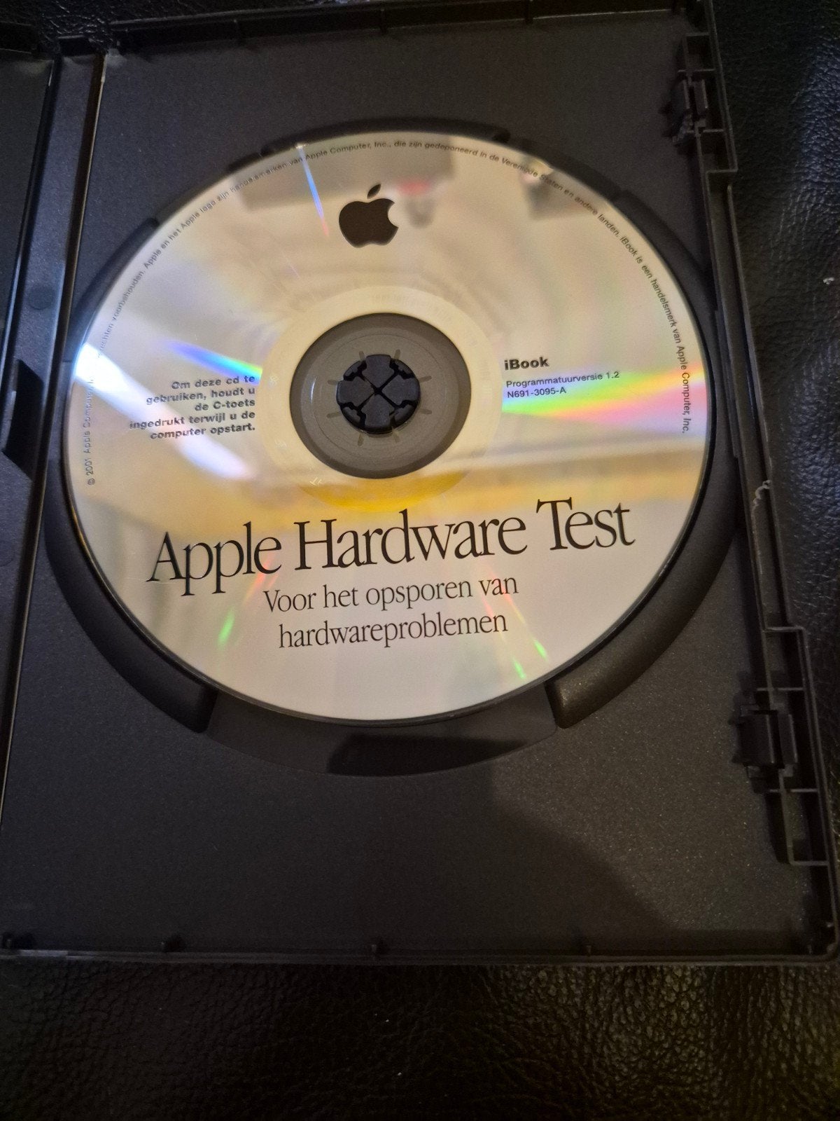 Apple Hardware Test CD voor iBook (Programmatuurversie 1.2), Ophalen of Verzenden, Gebruikt, MacOS