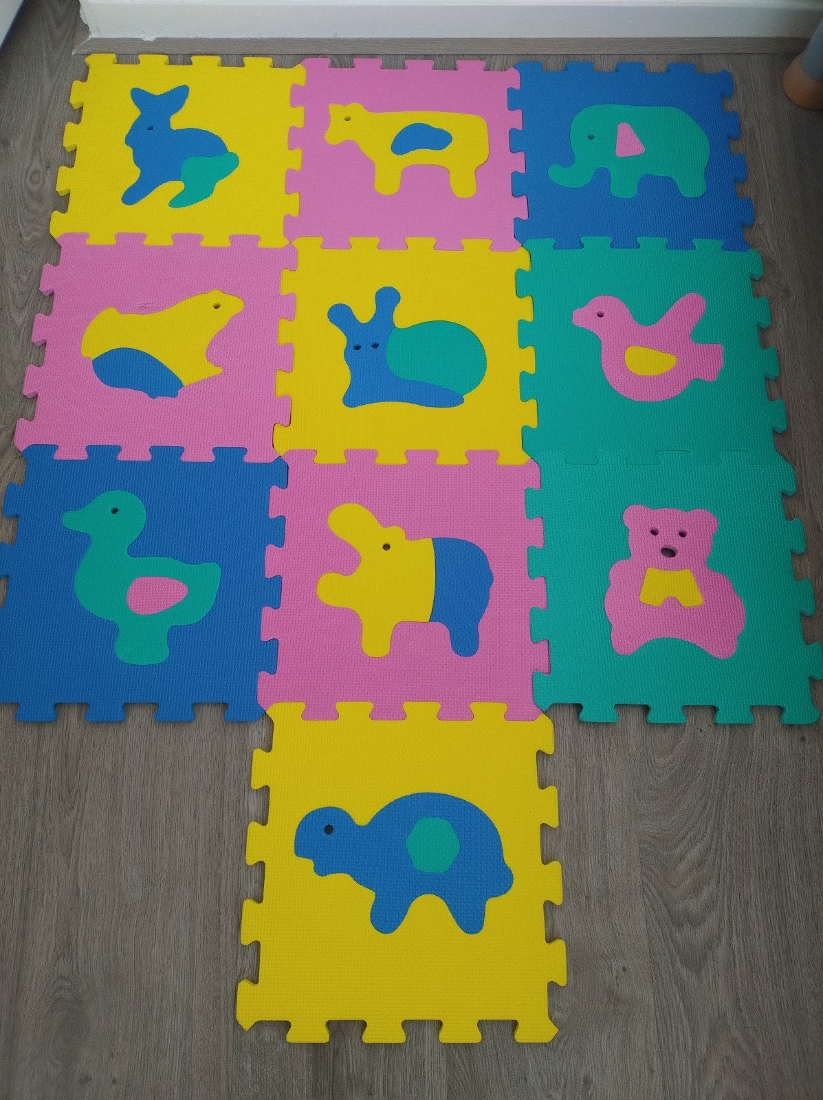 Foam puzzel speelmat., Kinderen en Baby's, Speelgoed | Speelkleden, Ophalen, Zo goed als nieuw