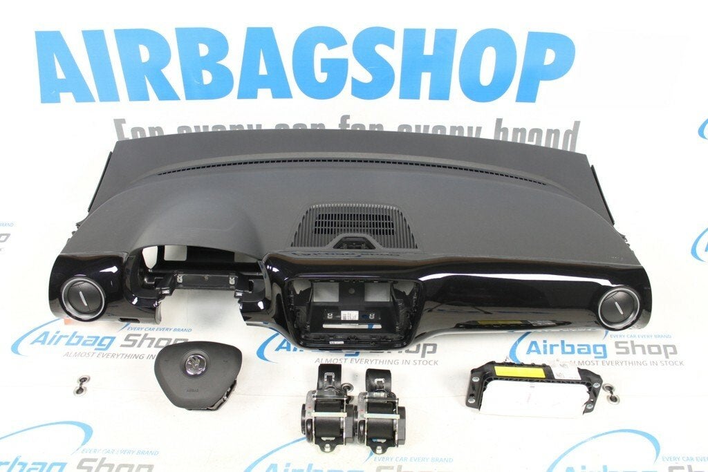 Airbag set - Dashboard zwart Skoda Citigo (2012-heden), Auto-onderdelen, Dashboard en Schakelaars, Gebruikt, Ophalen of Verzenden