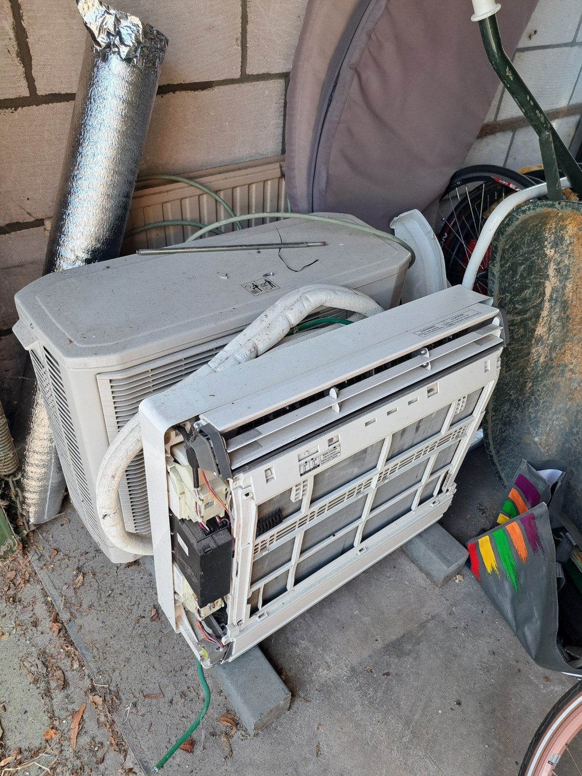 Fujitsu General Airco Set - Binnen- en Buitenunit, Ophalen, Minder dan 60 m³, 3 snelheden of meer, Wandairco